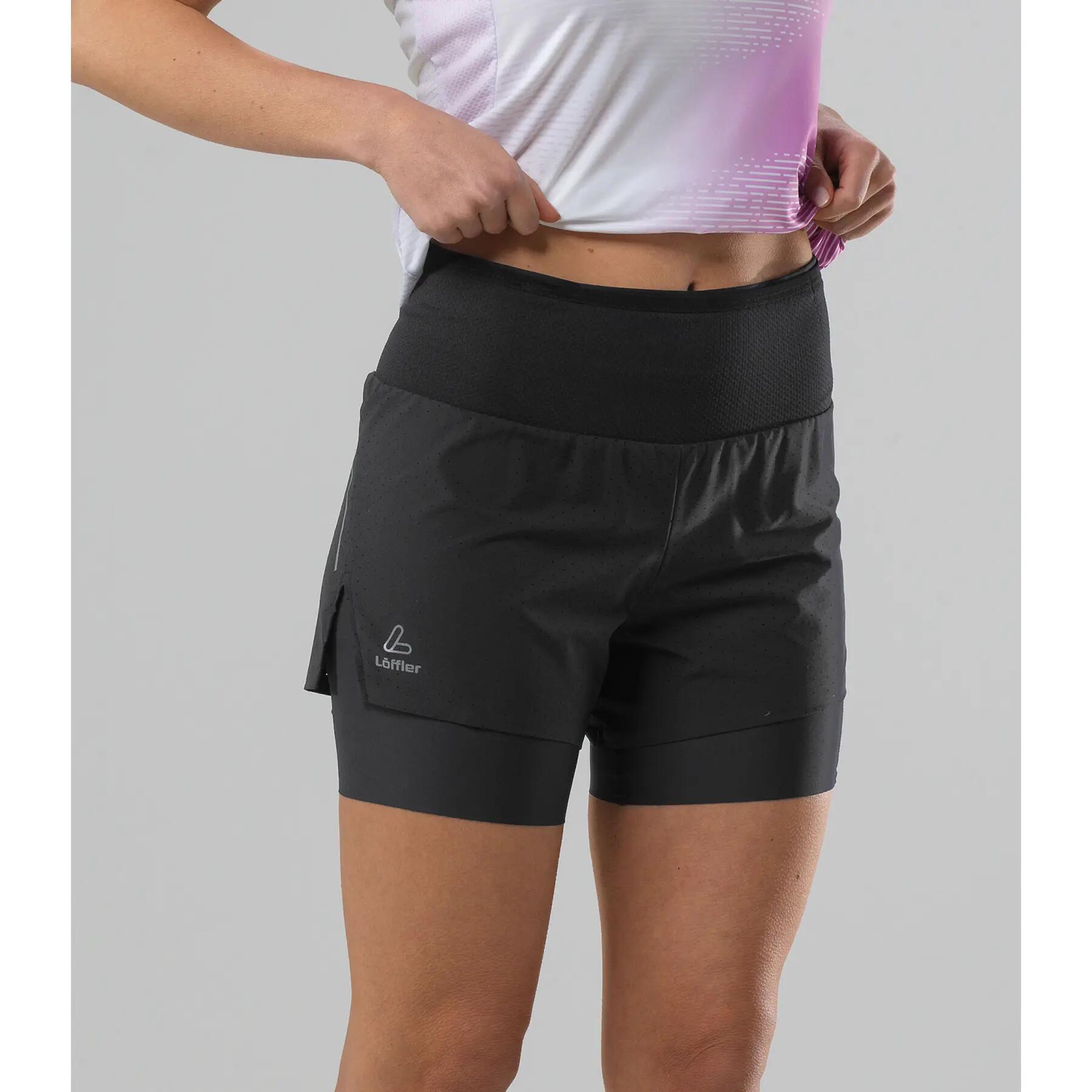 Short 2 en 1 femme Löffler 2/3