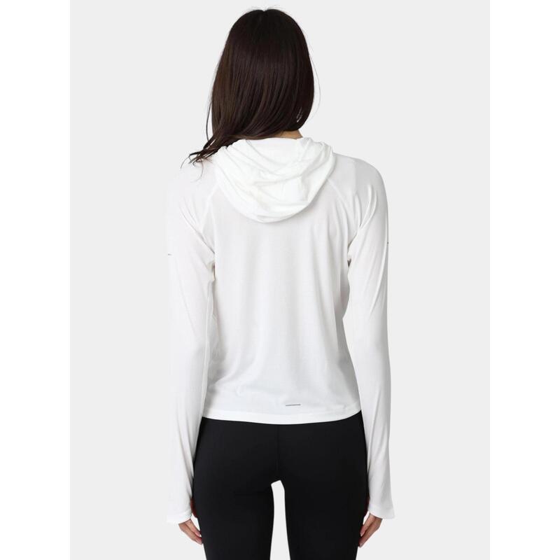 Tricou cu maneci lungi, pentru sport Stealth Spring Long Sleeve Hoodie femei