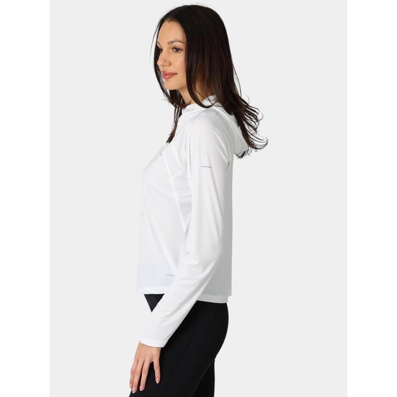 Tricou cu maneci lungi, pentru sport Stealth Spring Long Sleeve Hoodie femei
