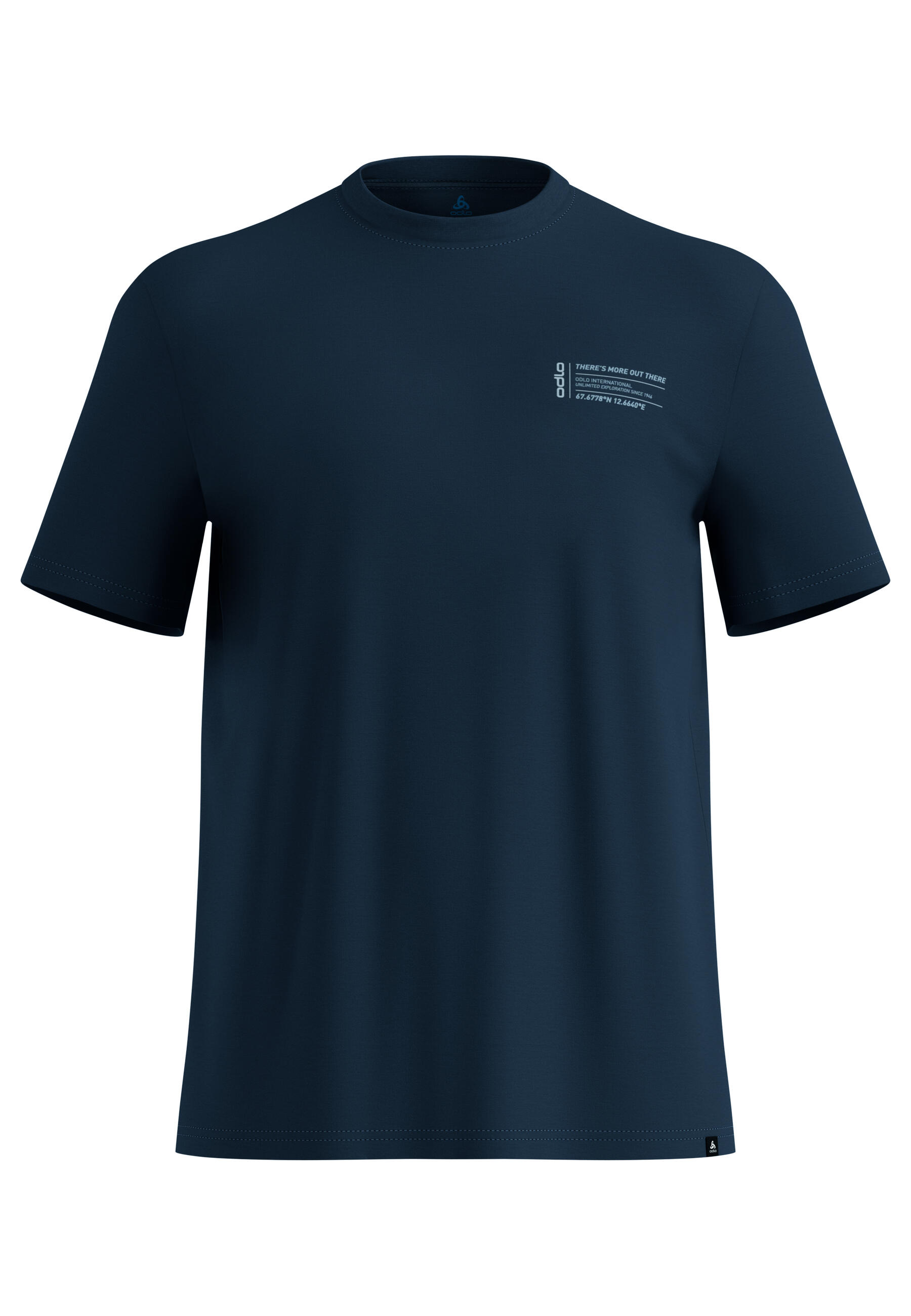 Koszulka z krótkim rękawem męska ODLO T-shirt crew neck s/s COTTON BLEND 6/7