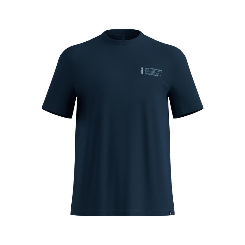 Koszulka z krótkim rękawem męska ODLO T-shirt crew neck s/s COTTON BLEND