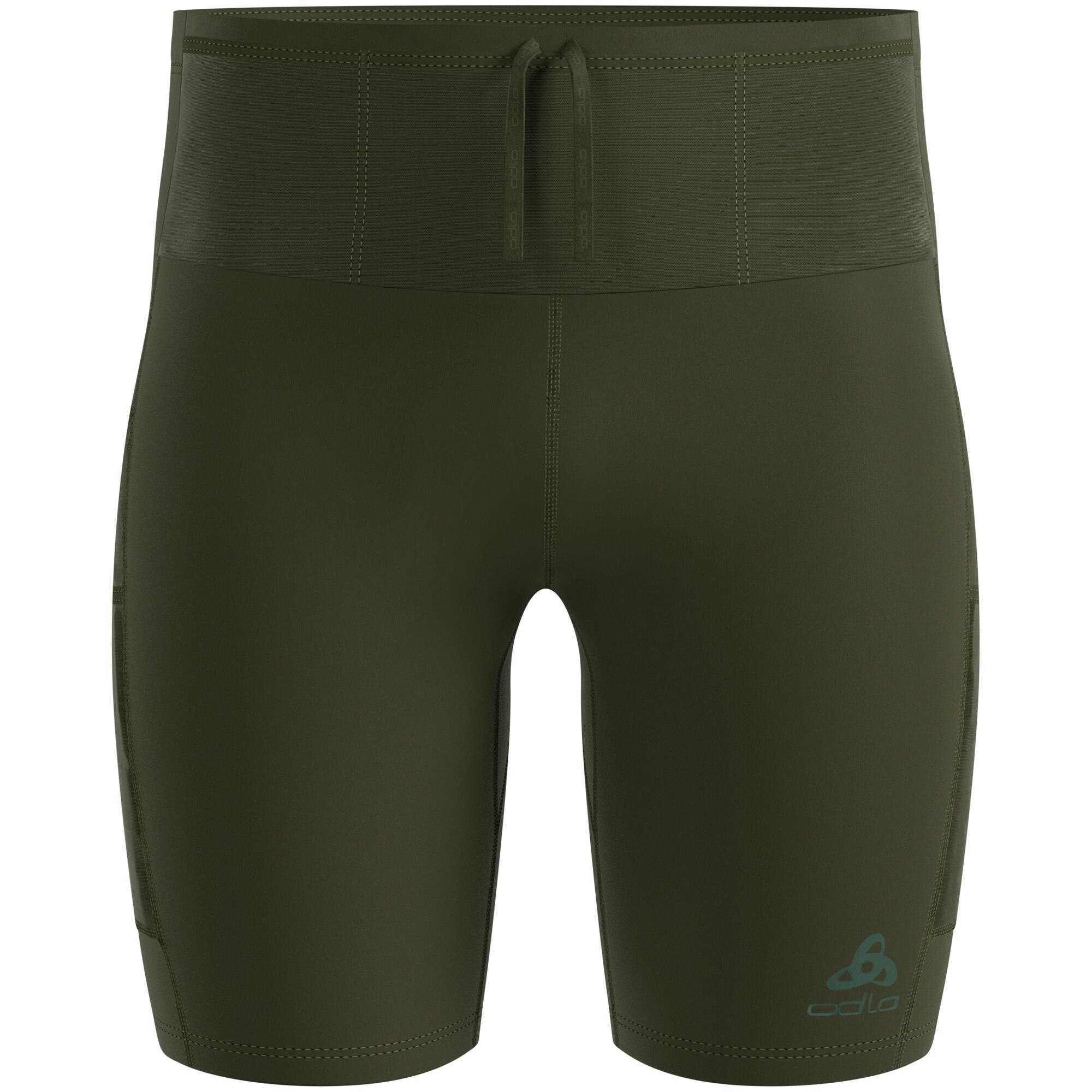 Spodenki  męskie ODLO Tights short X-ALP TRAIL CARGO zielone 7/7