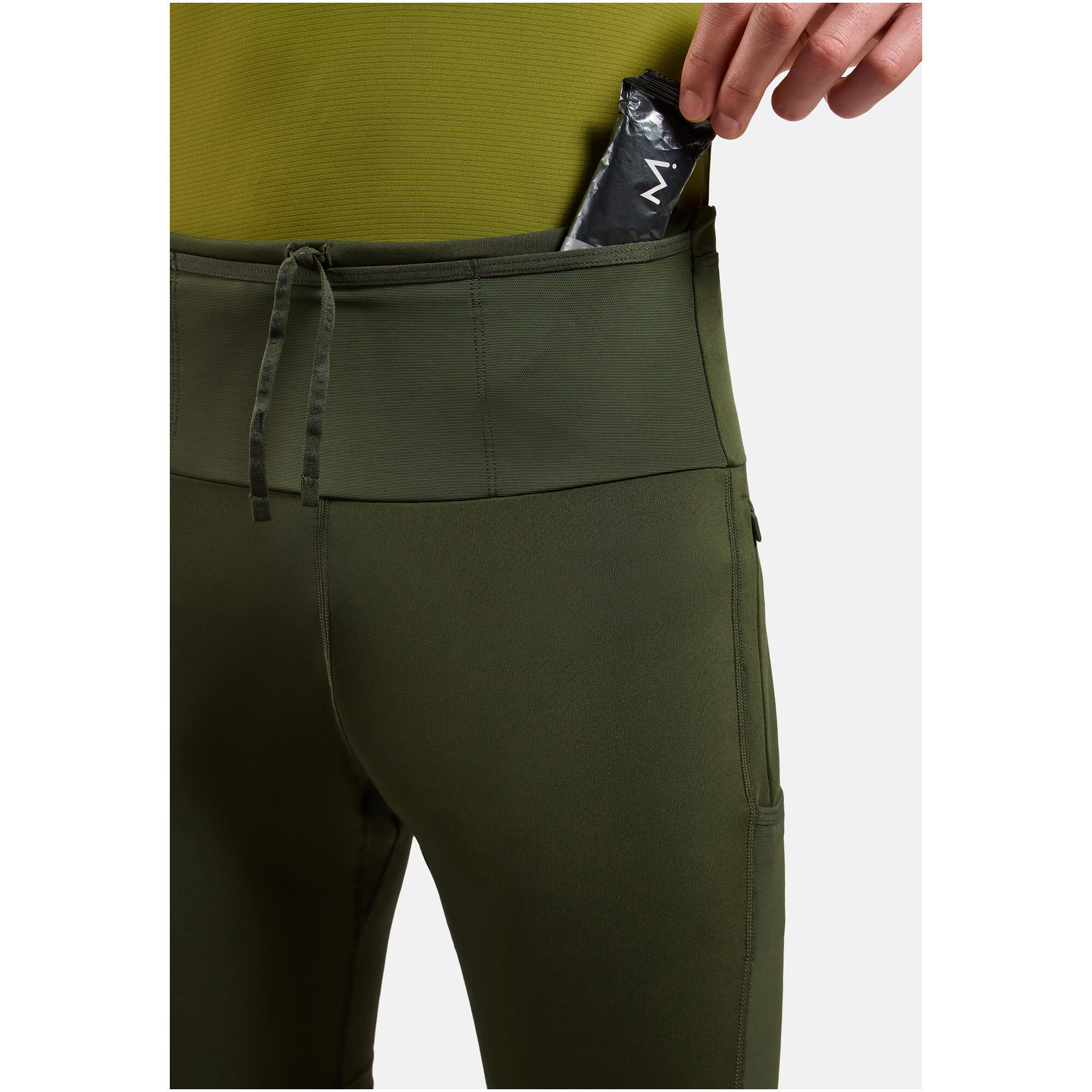 Spodenki  męskie ODLO Tights short X-ALP TRAIL CARGO zielone 4/7