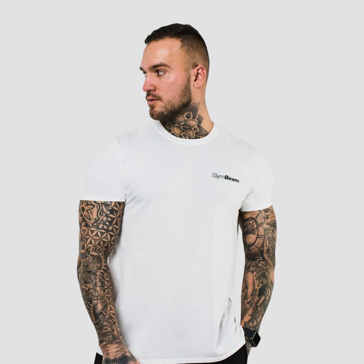 Uomo Yoga t-shirt bianca Basic 2/3