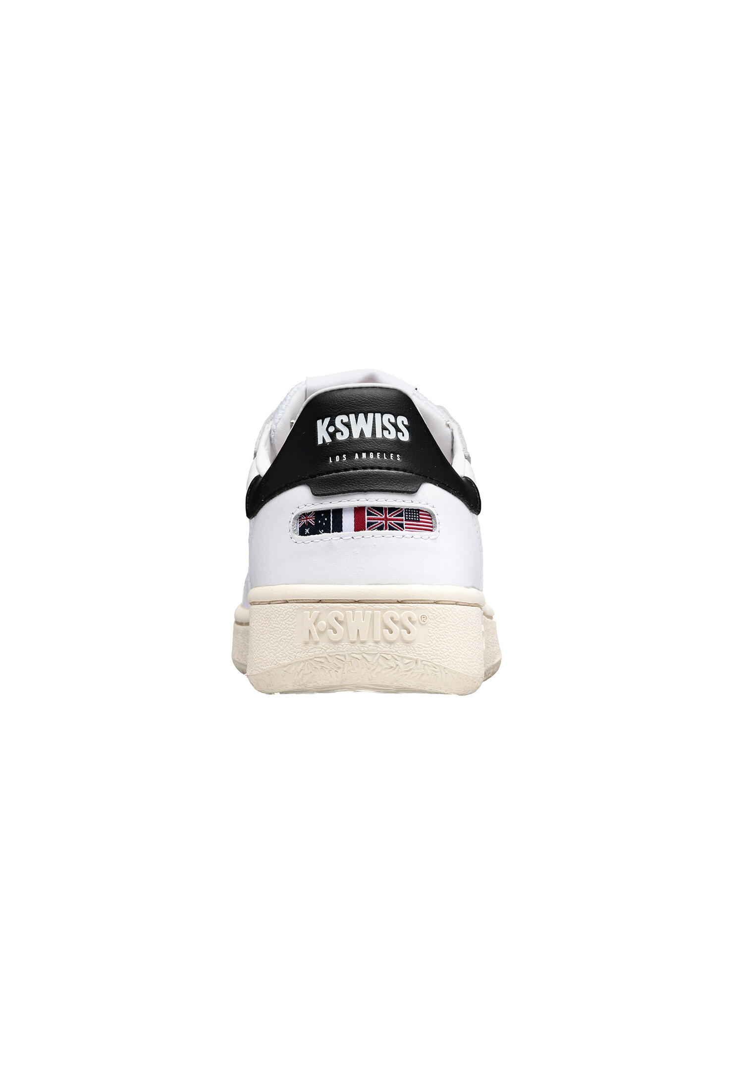 K-Swiss Herren Sneaker Slammcourt LTH Leder 07752-102-M Weiß Schwarz 3/6
