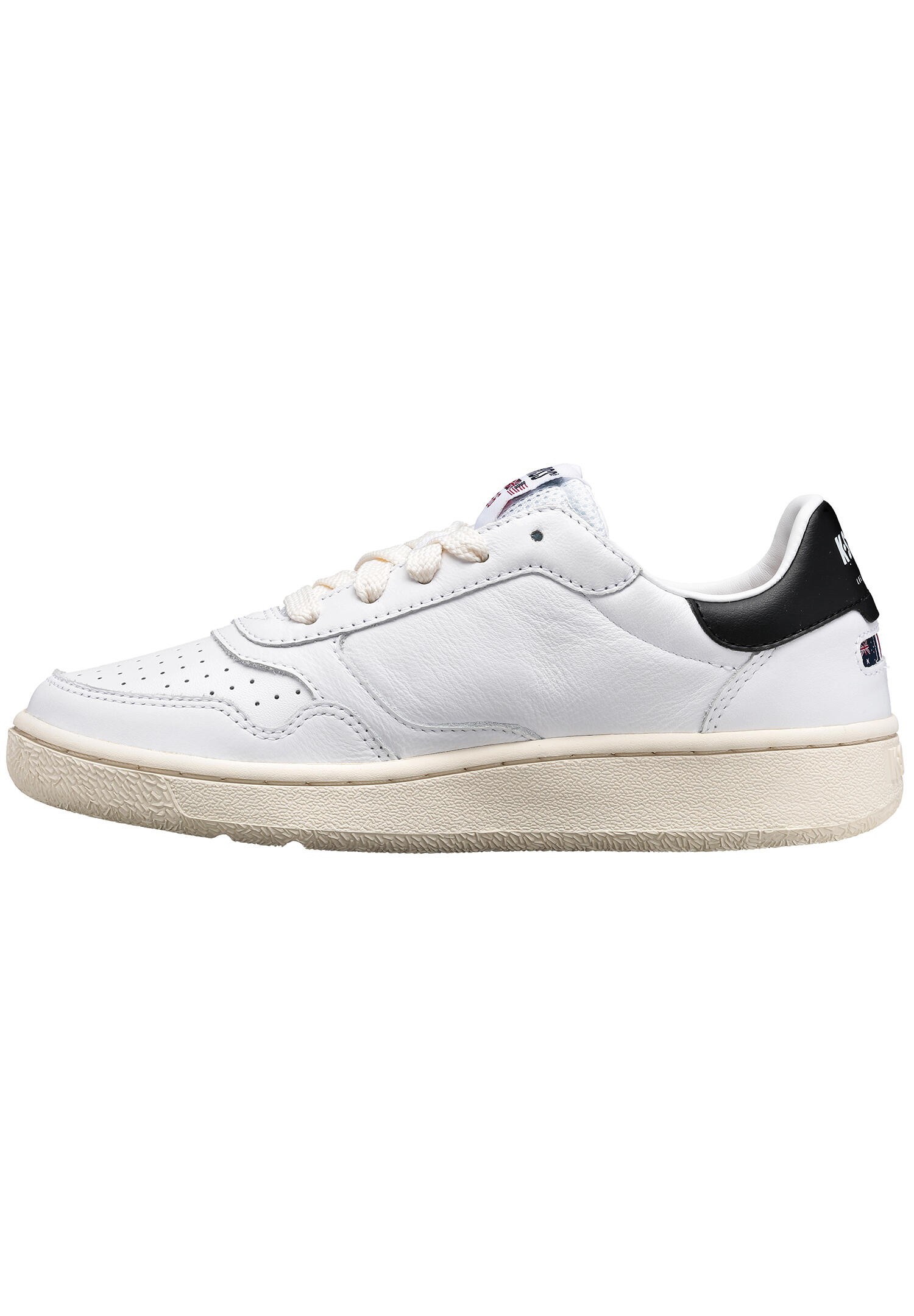 K-Swiss Herren Sneaker Slammcourt LTH Leder 07752-102-M Weiß Schwarz 4/6