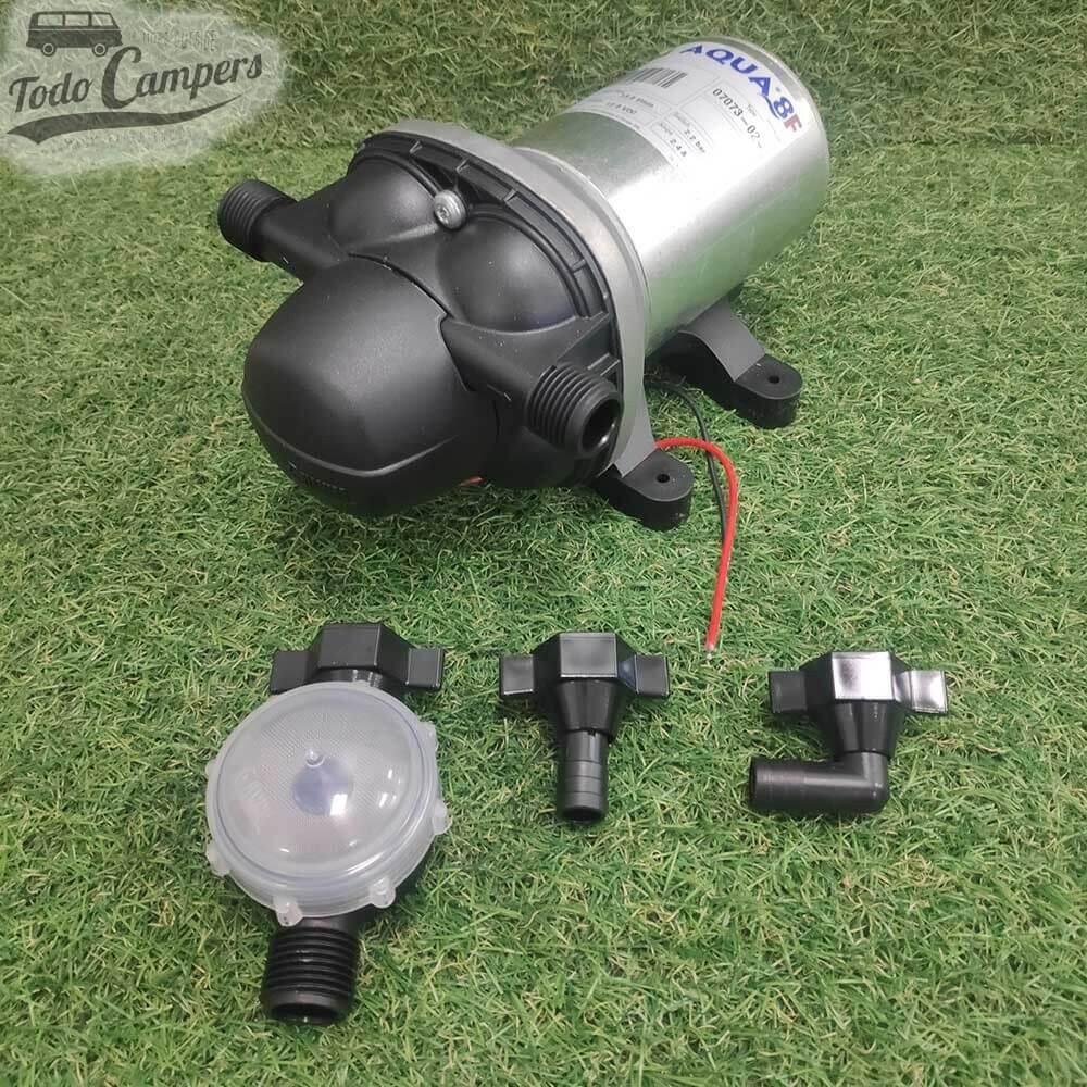 Bomba de presión 12 V de 4 cámaras Fiamma Aqua 8F - 13 Litros 4/7