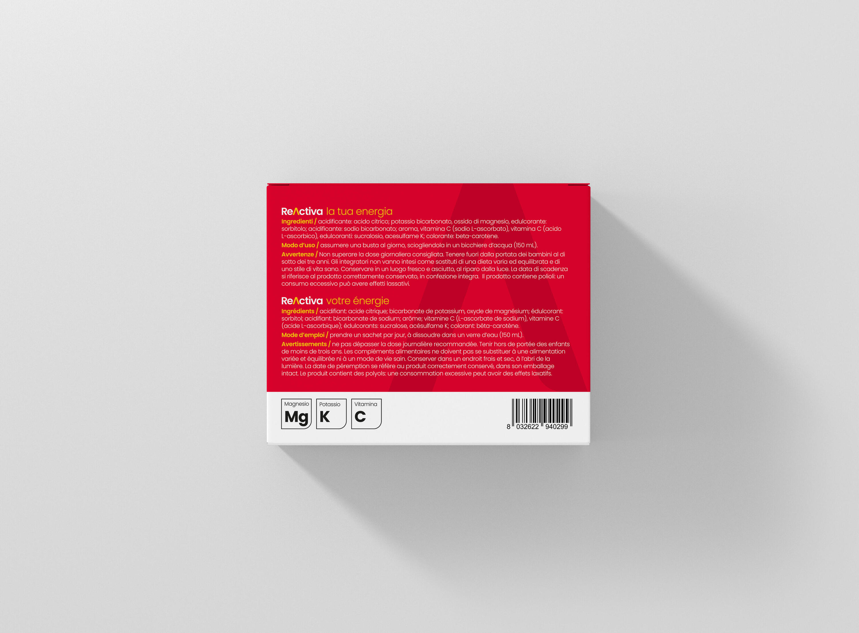 ReActiva -  Complément alimentaire magnésium potassium vitamine C 6/7