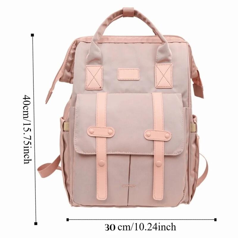 Rucsac multifunctional pentru scutece bebelusi, buzunare multiple, 40x30x15 cm