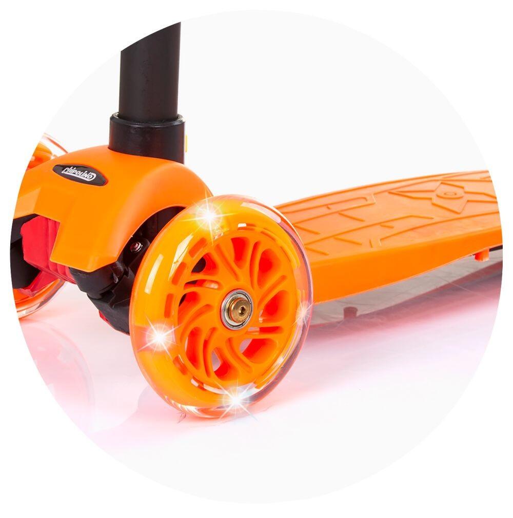 Infantil Paseo Patinete evolutivo 3 en 1 empuje MULTI PLUS LED Pink 5/5