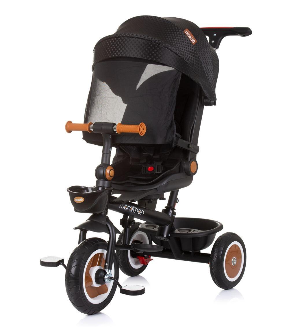 Infantil Paseo Triciclo evolutivo 2 en 1 empuje y pedales MARATHON Obsidian 2/5
