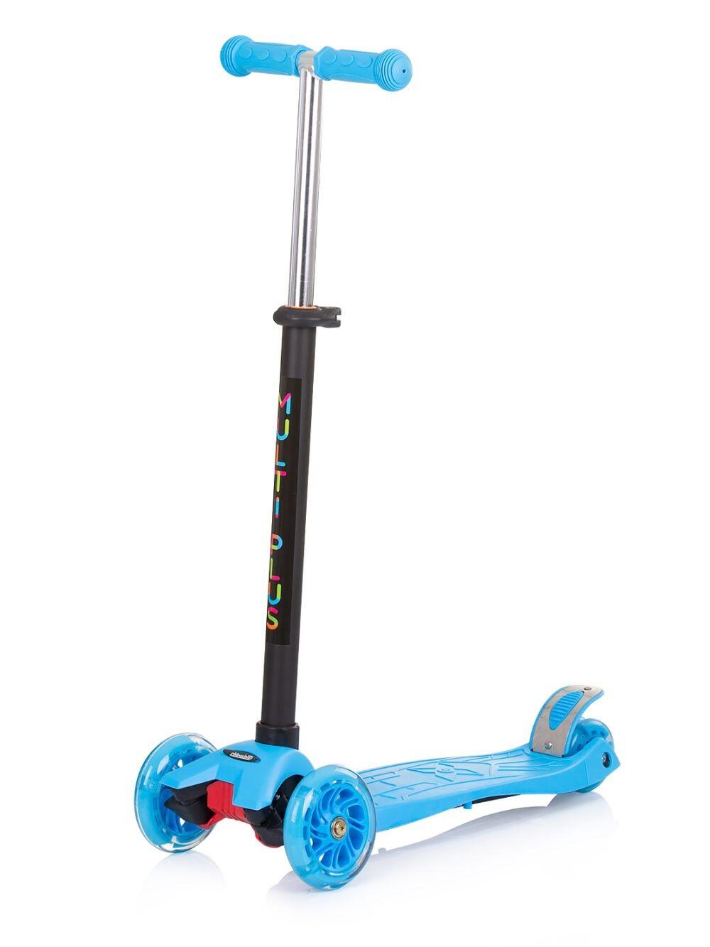 Infantil Paseo Patinete evolutivo 3 en 1 empuje MULTI PLUS LED Blue 4/5