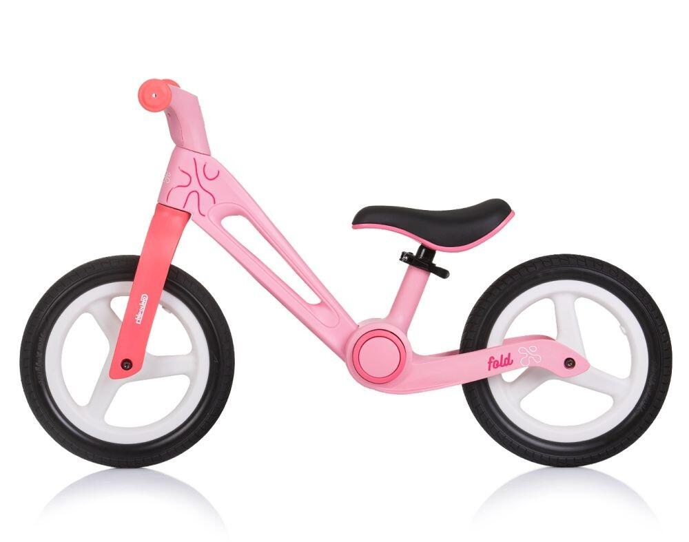 Infantil Paseo Bicicleta equilibrio plegable ajustable FOLD X Pink 3/5