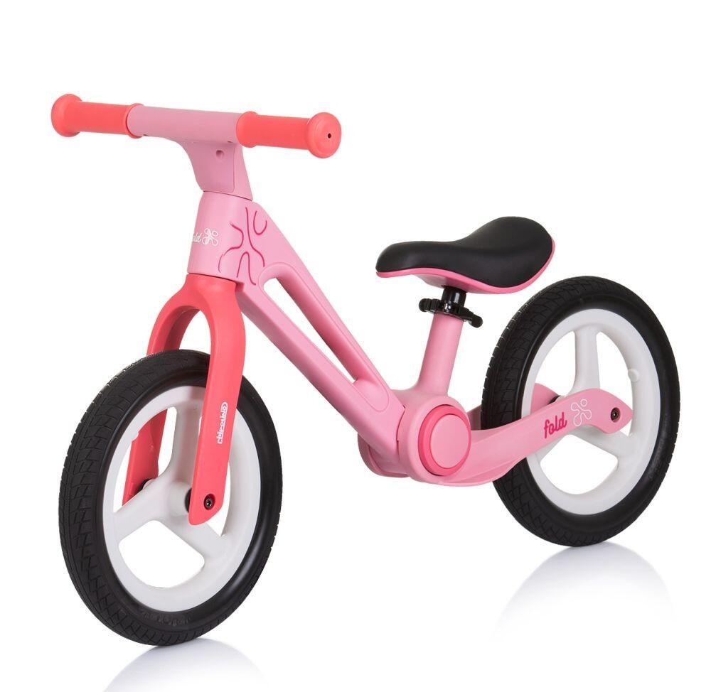 Infantil Paseo Bicicleta equilibrio plegable ajustable FOLD X Pink 2/5
