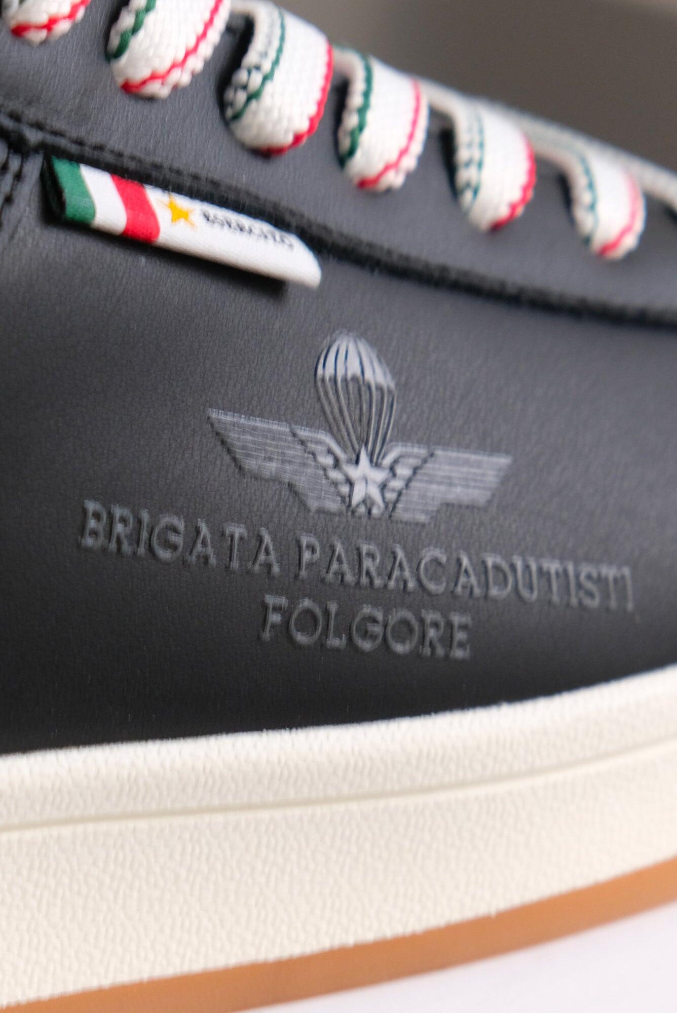 Sneakers nere Folgore uomo in pelle 2/4