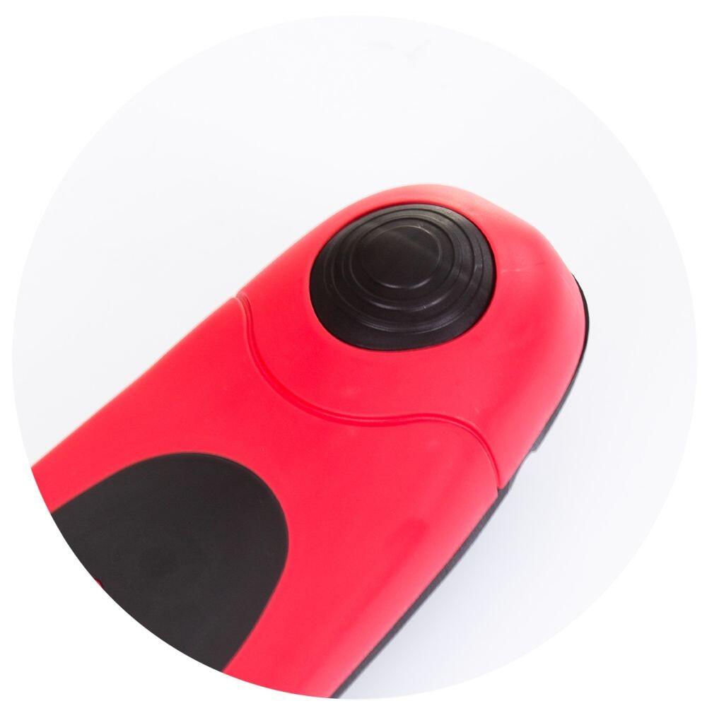 Infantil Paseo Patinete plegable aluminio ORBIT LED 3 ruedas Red 5/5