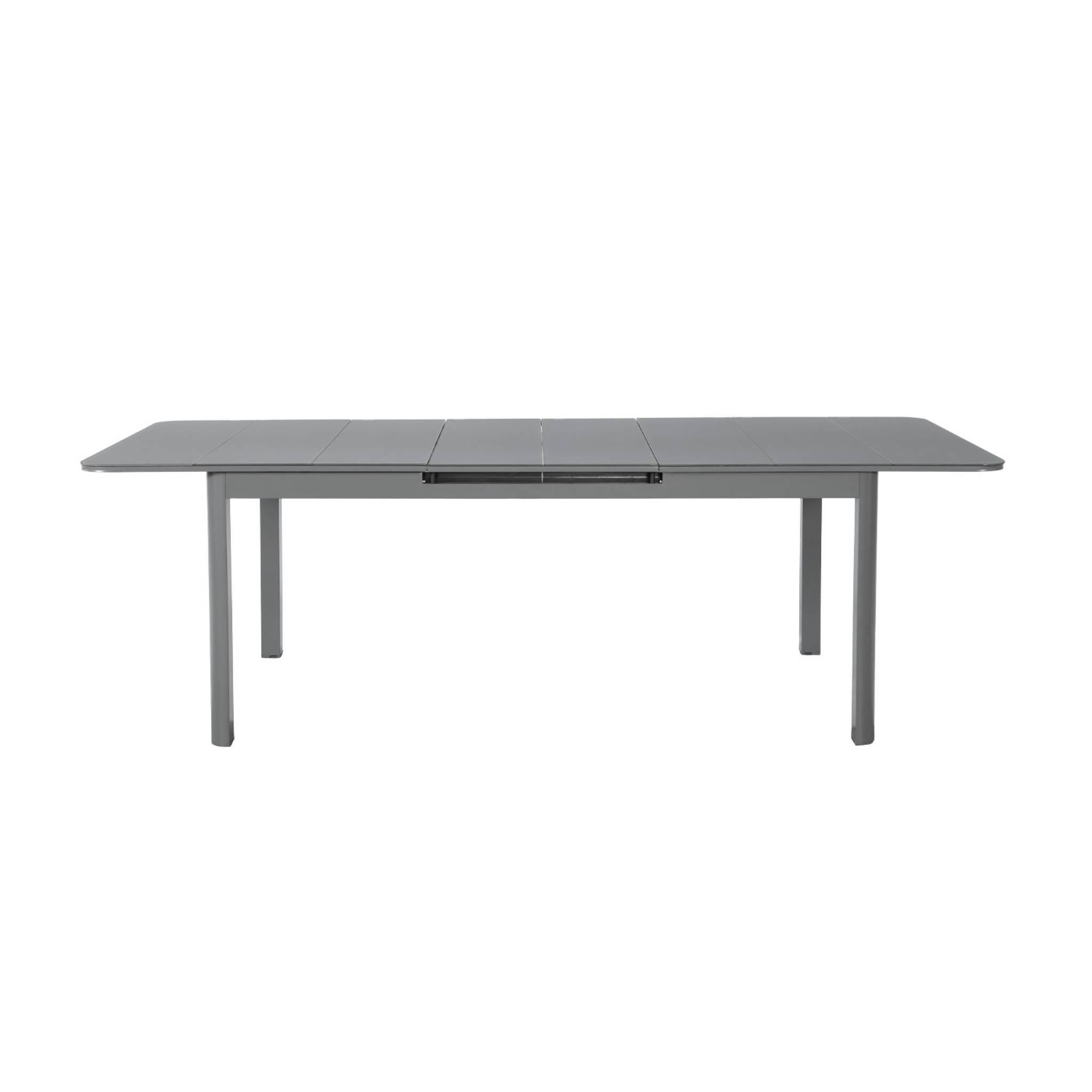 Mesa de jardim extensível em alumínio, 8 lugares, Antracite 5/5