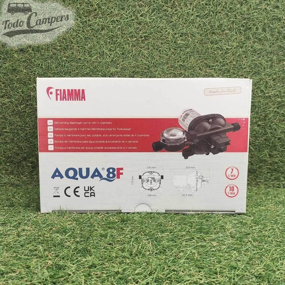 Bomba de presión 12 V de 4 cámaras Fiamma Aqua 8F - 7 Litros 6/7