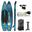SUP gonflabil Coasto HORIZON 11'8 355x86x15cm - Max 165kg - Echipare Premium