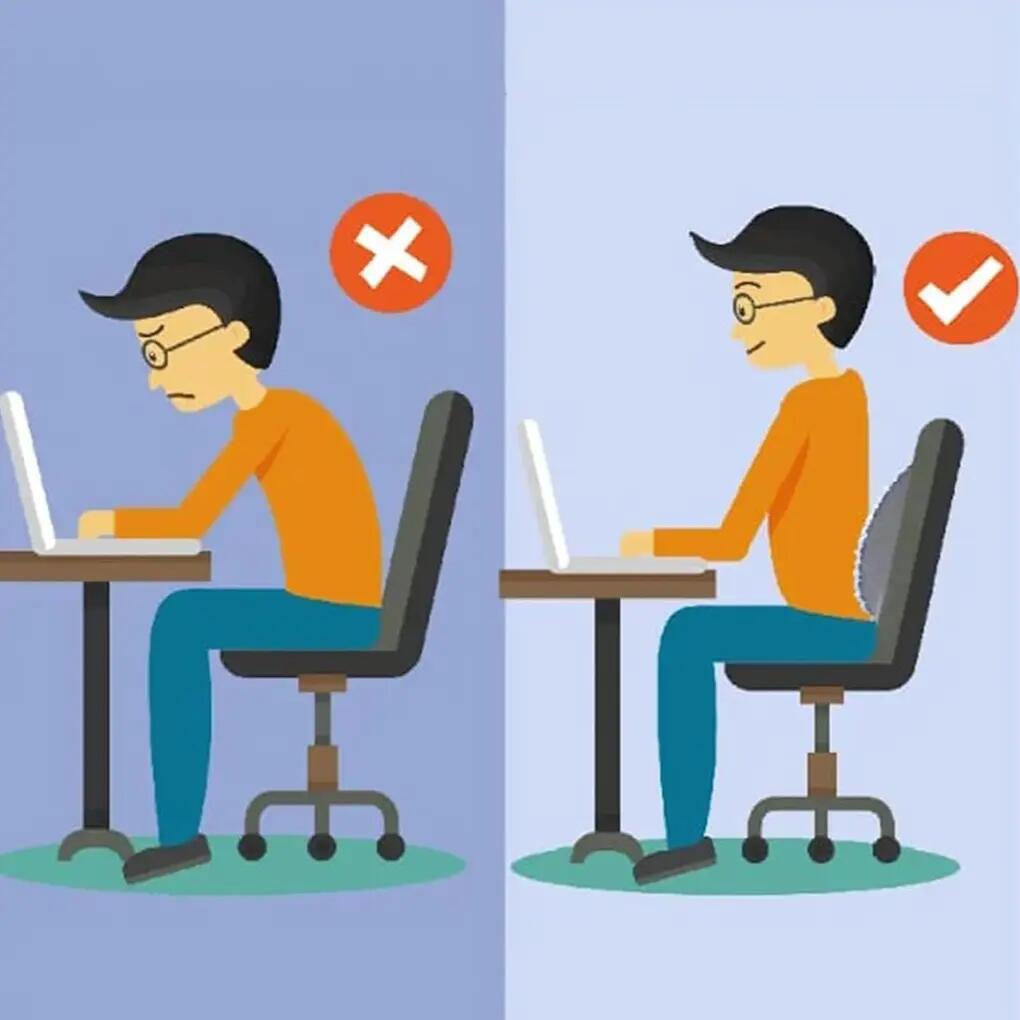 Dispozitiv intindere spate, suport lombar, corector postura, ergonomic 5/7