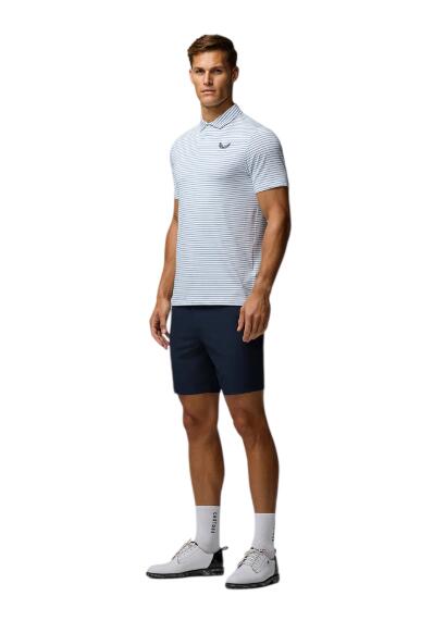 Castore Golf-Shorts, Golf-Bermudas für Herren, Marineblau 3/4