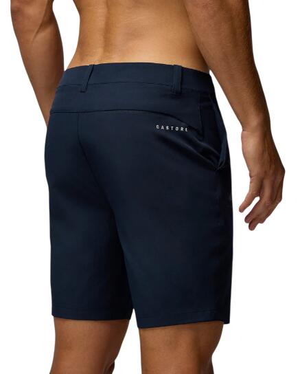 Castore Golf-Shorts, Golf-Bermudas für Herren, Marineblau 2/4