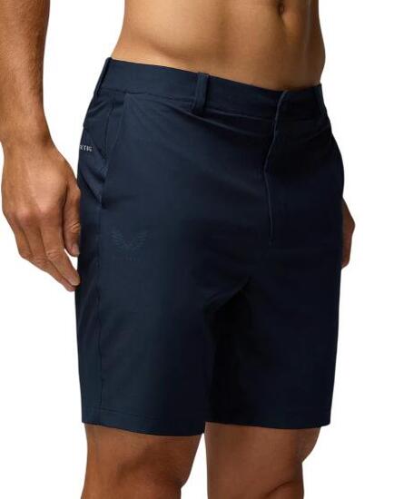 Short de golf Castore, bermuda de golf pour homme, bleu marine