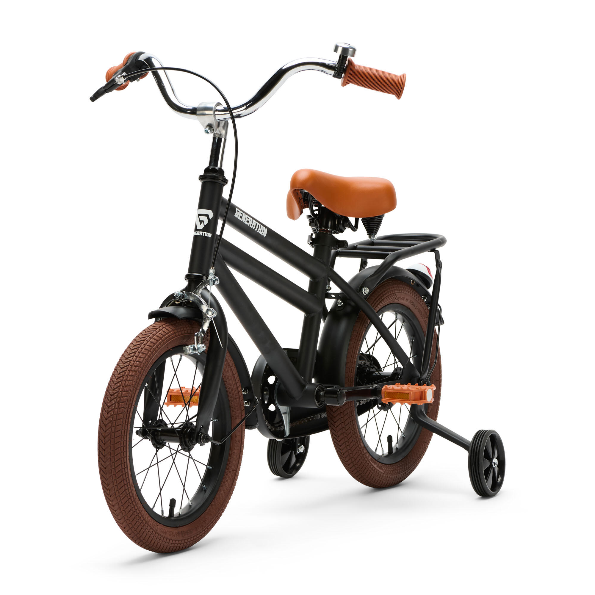 Generation City 14 polegadas Preto fosco – Bicicleta infantil 2/3