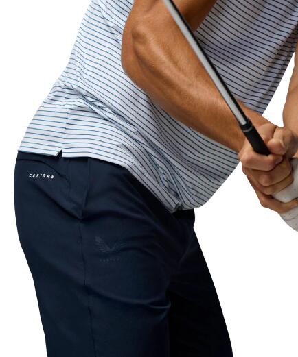 Castore Golf-Shorts, Golf-Bermudas für Herren, Marineblau 4/4