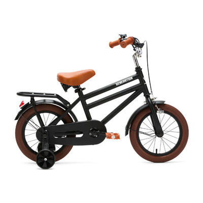 Generation city 14 inch matzwart - kinderfiets