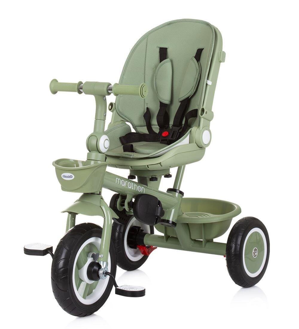Infantil Paseo Triciclo evolutivo 2 en 1 empuje y pedales MARATHON Pastel green 5/5