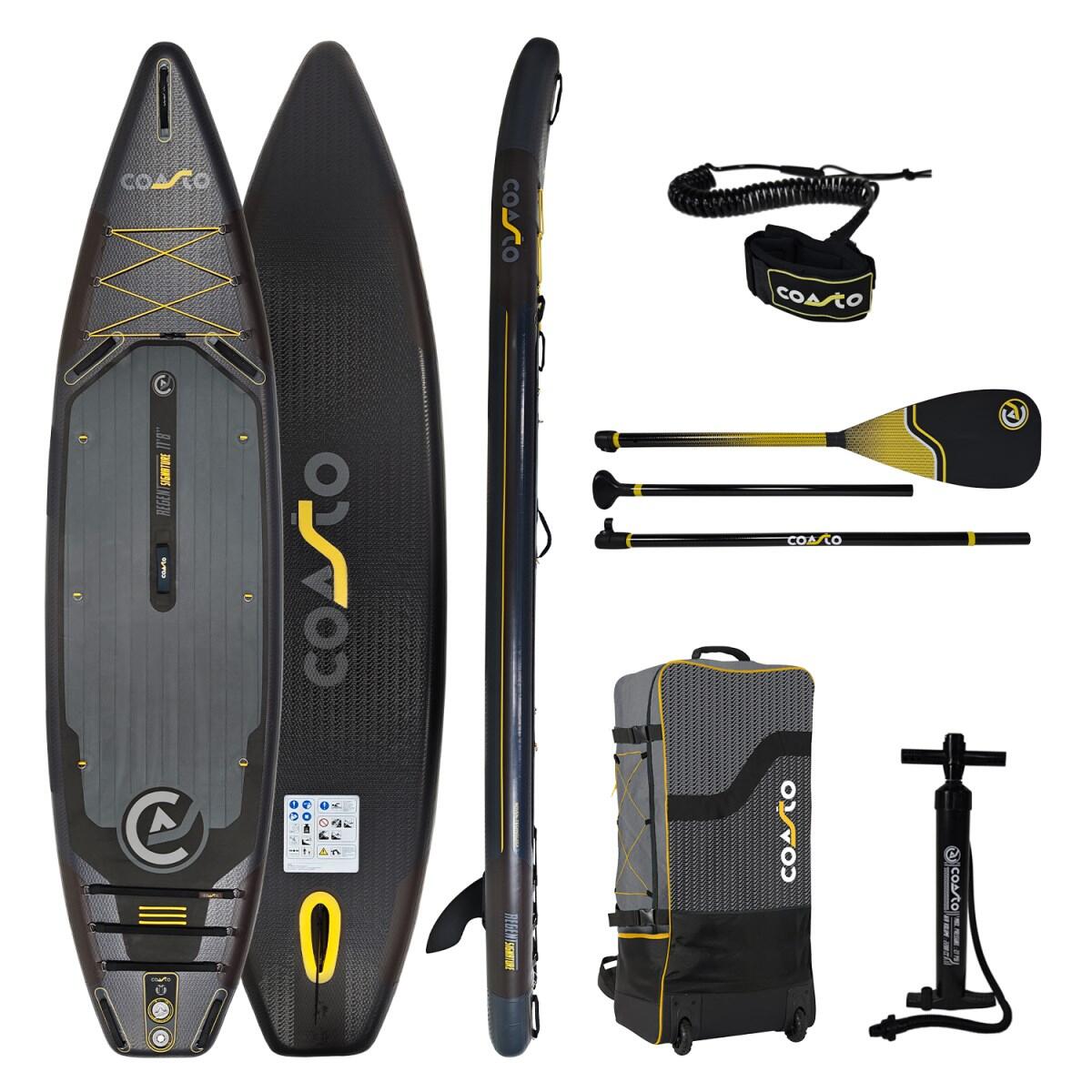 SUP gonflabil Coasto SIGNATURE 118 355x86x15cm -165kg- Echipare Premium