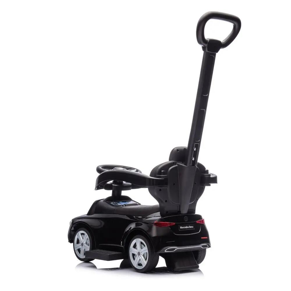 Infantil Paseo Correpasillos Mercedes Benz Clase C 2 en 1 empuje Black 4/5