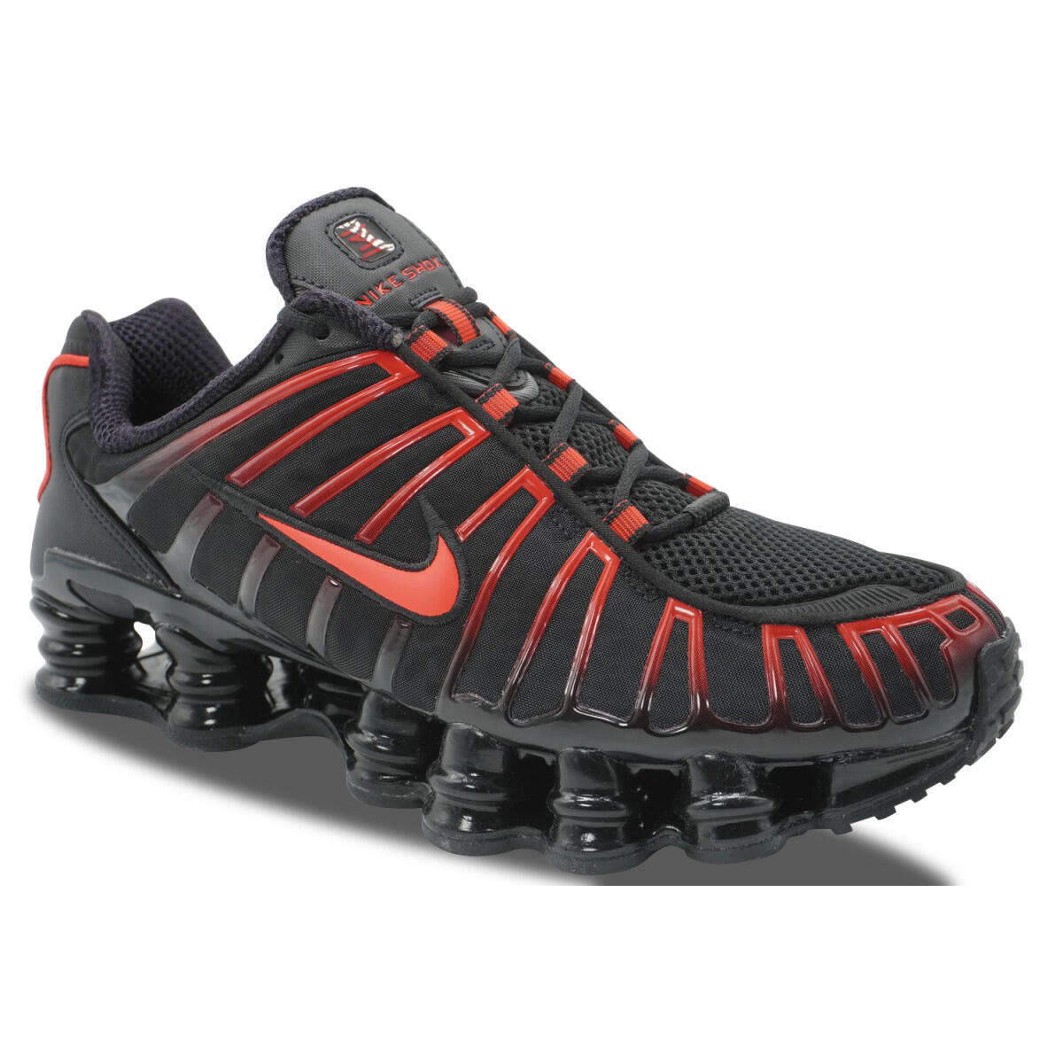 Nike Shox TL Black Light Crimson 2/5