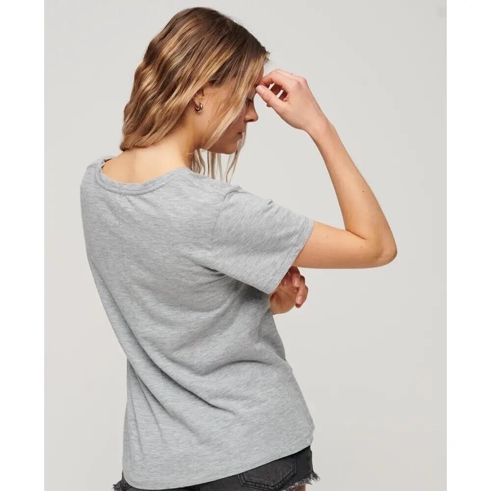 T-shirt de mulher com decote em V Superdry 3/6
