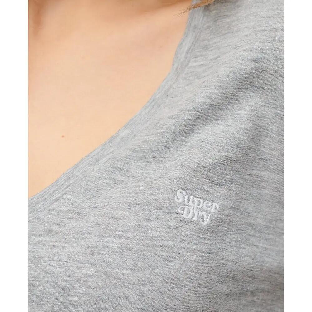 T-shirt de mulher com decote em V Superdry 6/6