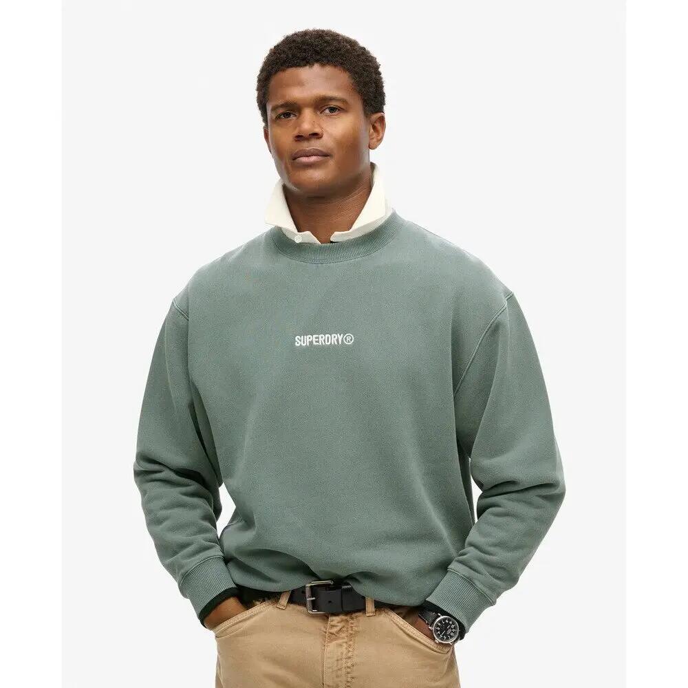 Sweatshirt ample Superdry Micro Logo Graphic 3/6
