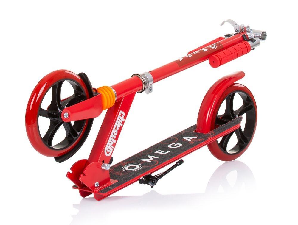 Infantil Paseo Patinete plegable aluminio OMEGA 200mm ABEC-7 Red 3/3