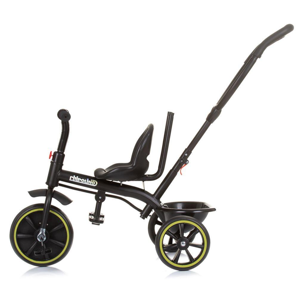 Infantil Paseo Triciclo evolutivo 2 en 1 empuje parental PULSE Granite 3/4
