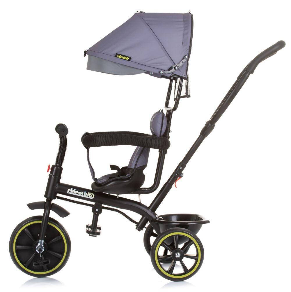 Infantil Paseo Triciclo evolutivo 2 en 1 empuje parental PULSE Granite 2/4