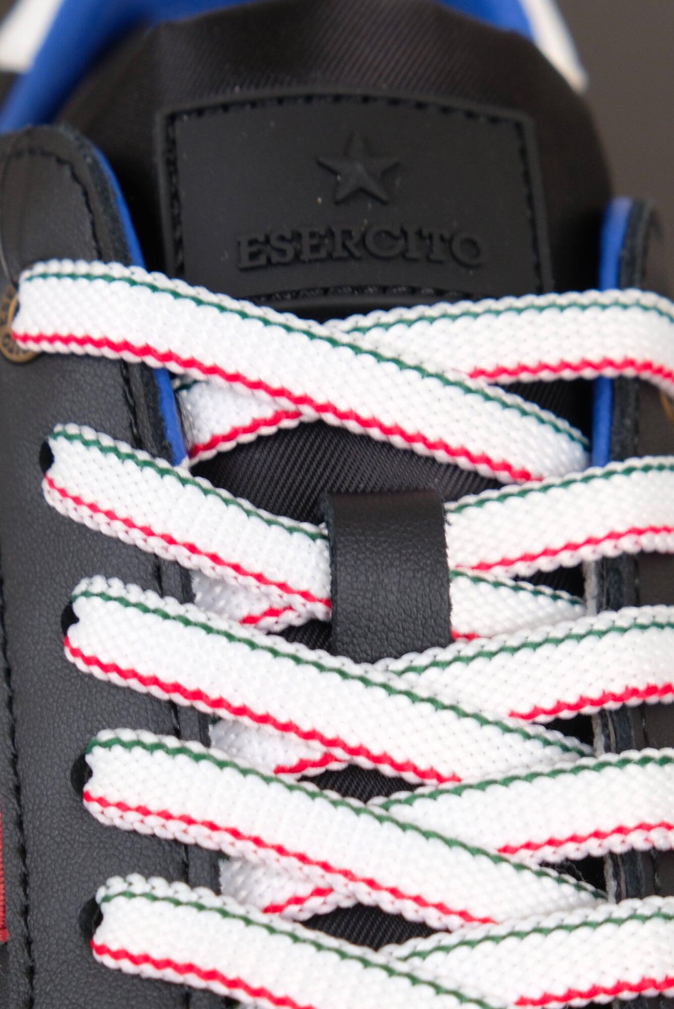 Sneakers nere Esercito uomo in camoscio e nylon 4/4