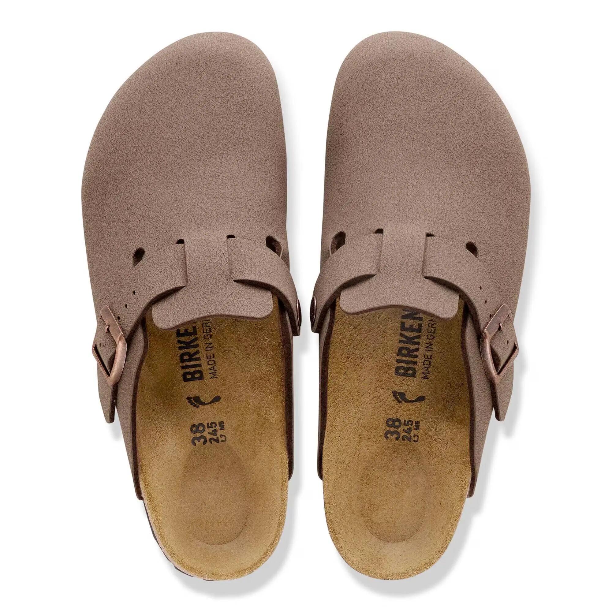 Birkenstock Boston Birkibuc Slippers Volwassenen 4/5