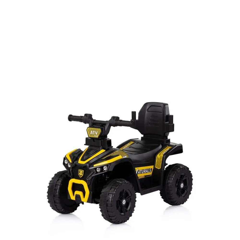 Infantil Paseo Correpasillos ATV 2 en 1 empuje parental luces Yellow 3/5