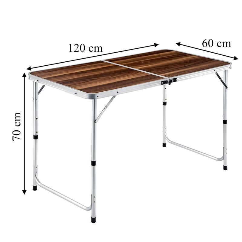 Set masa turistica pliabila si 4 scaune, pliere tip valiza, cadru de aluminiu