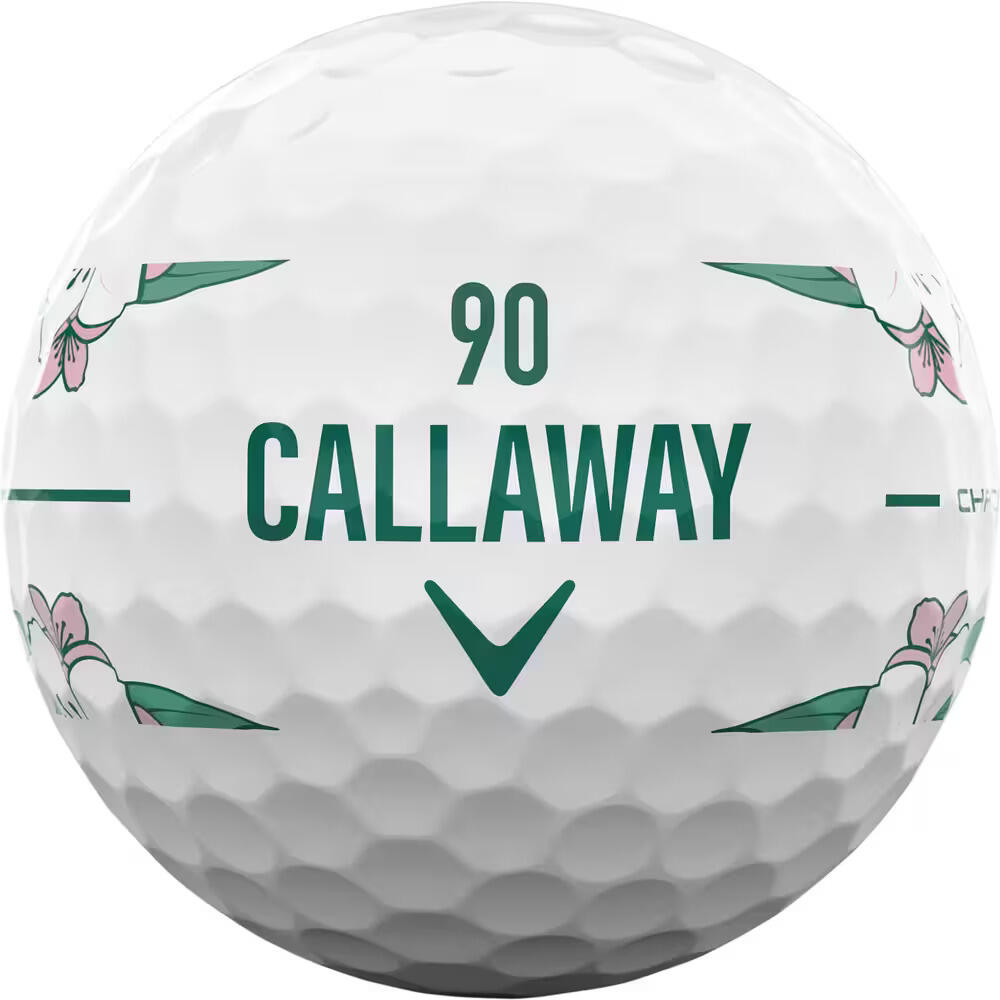 Callaway Chrome Tour Major Series Scatola da 12 palline da golf 3/4