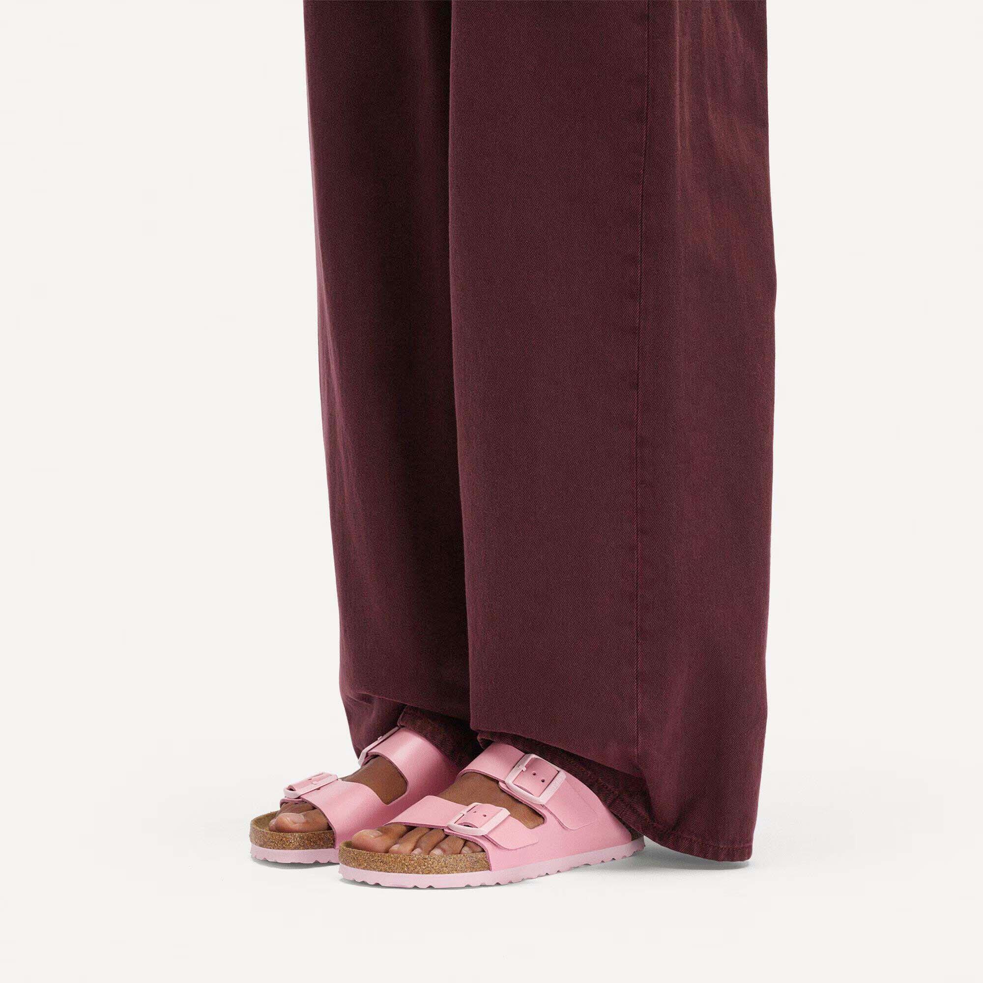 Chinelos Birkenstock Arizona Couro Natural Envernizado Adulto 5/5