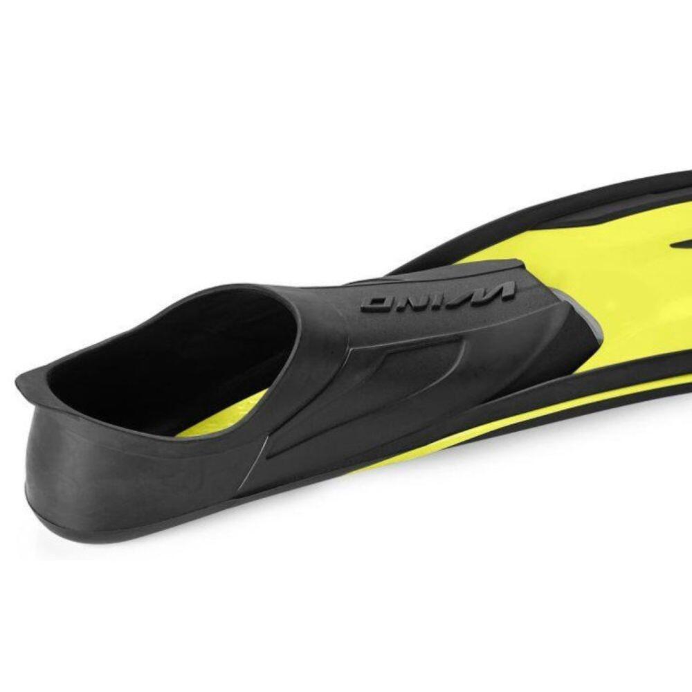 Pinne Wind Scarpetta Chiusa Bi-Materiale Suola Rigida Immersione Snorkeling 2/4