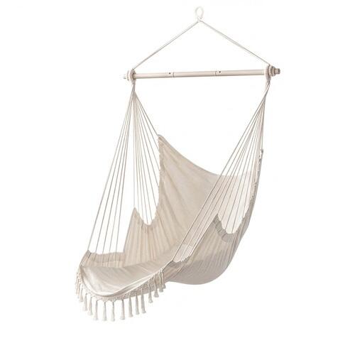 Scaun suspendat tip hamac 2 in 1, 150 kg, bumbac 320 g/mp, 220 x 100 x 115 cm