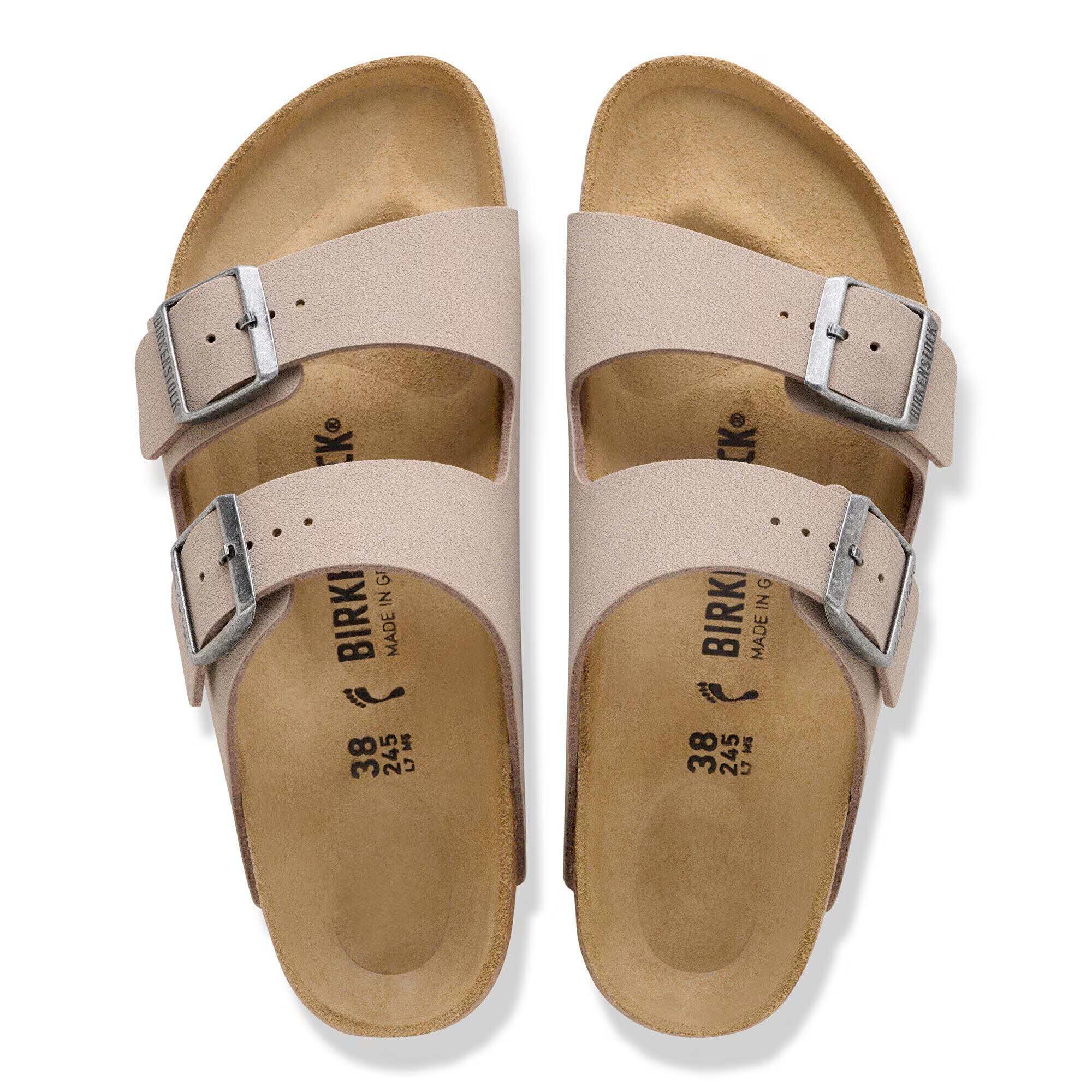 Ciabatte Birkenstock Arizona Birkibuc Adulto 4/7