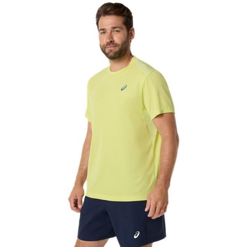 Camiseta Verde Pistache Top Asics Court SS 3/5